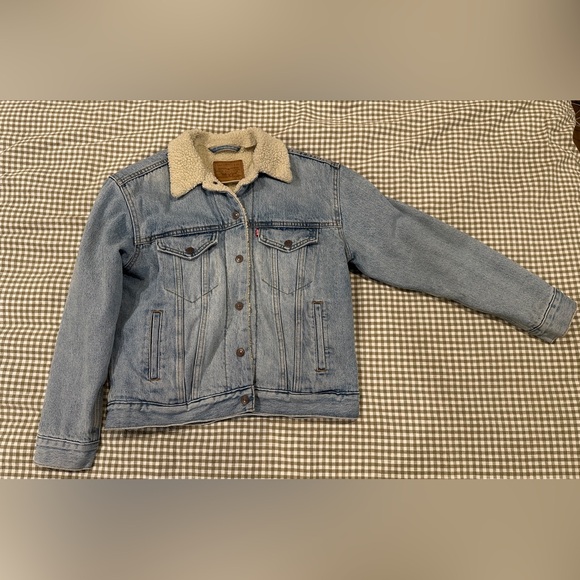 Levi's Women's ORIGINAL SHERPA TRUCKER JACKET - Picture 5 of 7